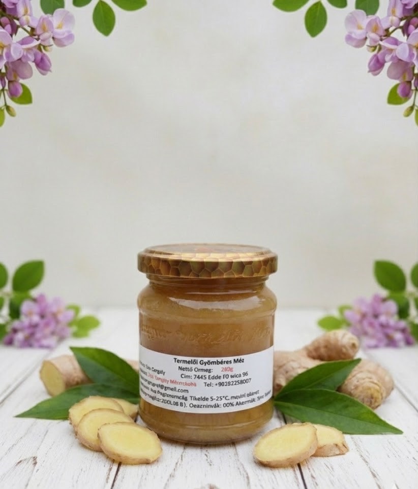 Gyömbéres akácméz
