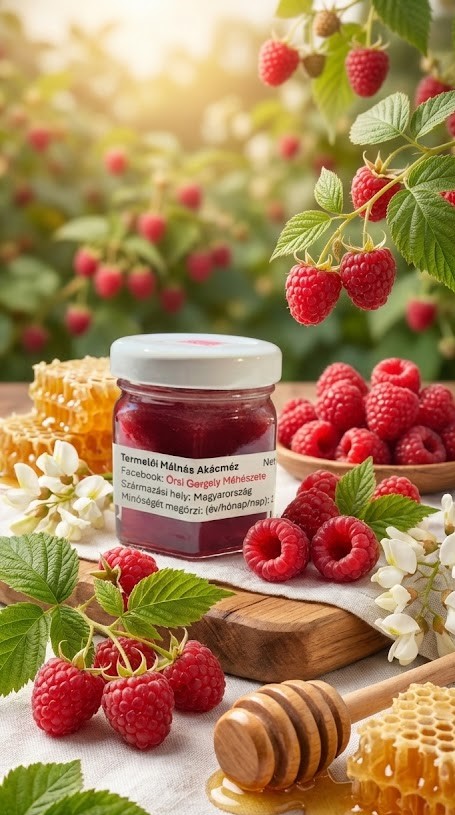 Málnás akácméz